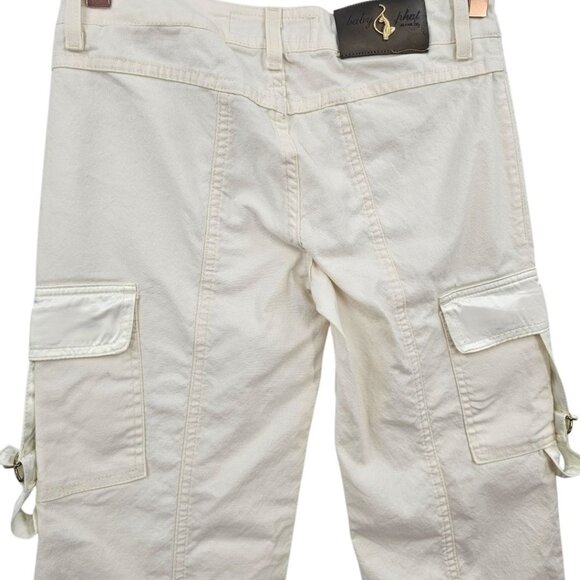 Baby‎ Phat 3 Y2K Vintage Cargo Pants Satin Patch - Picture 6 of 16